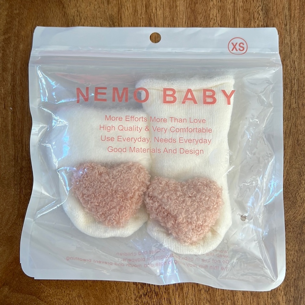 Alex + Nova Nemo Baby Slippers XS